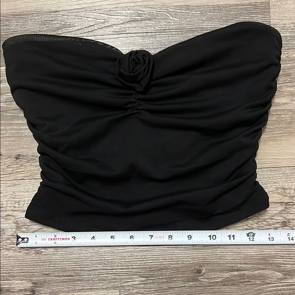 Garage Black Tube Top